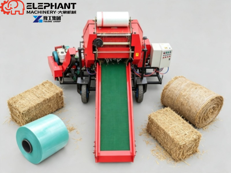 Agriculture Farming Livestock - Enfardadeira Agrícola Combinada para Silagem e