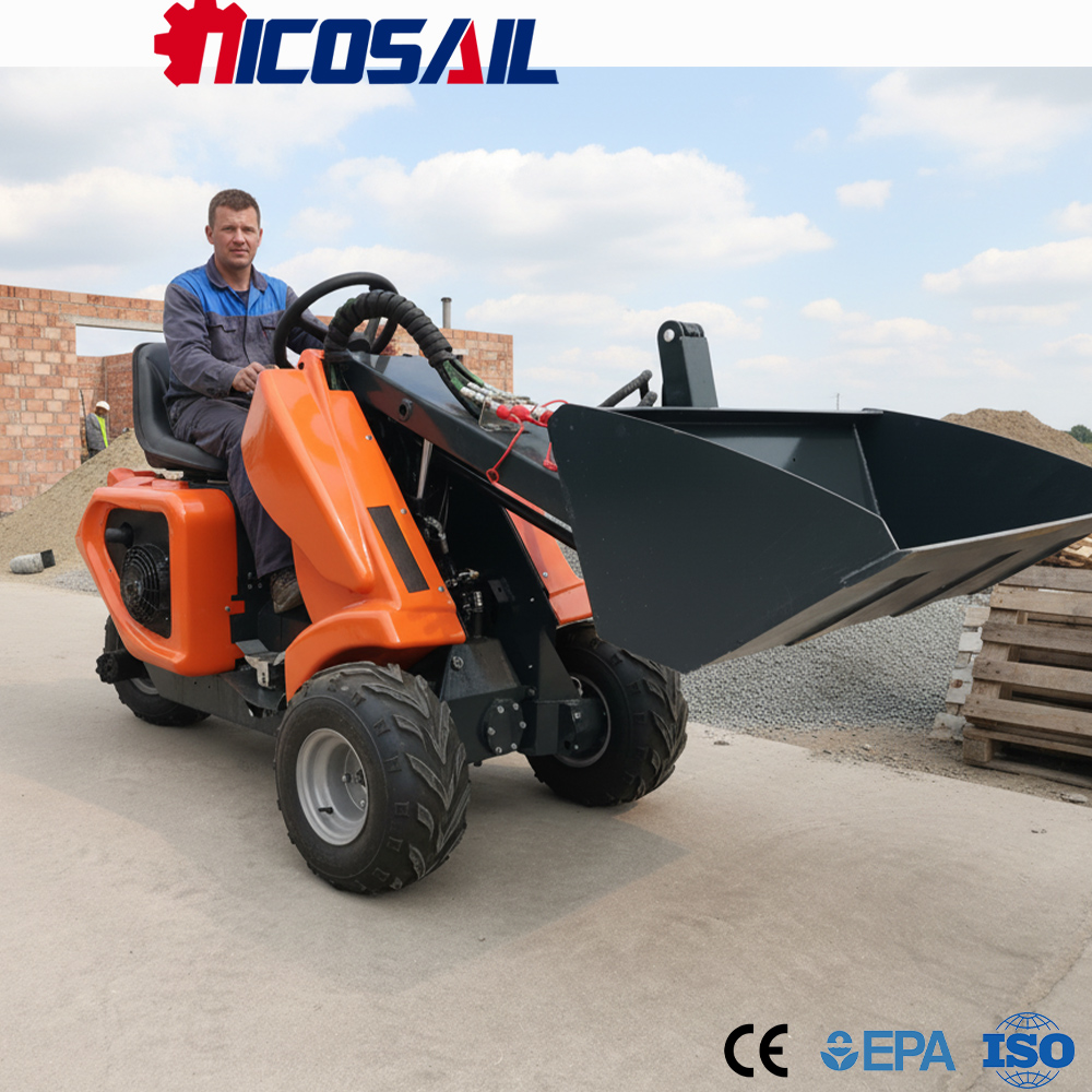 Farming Jobs - Carregadeira Compacta Personalizada de 3 Rodas