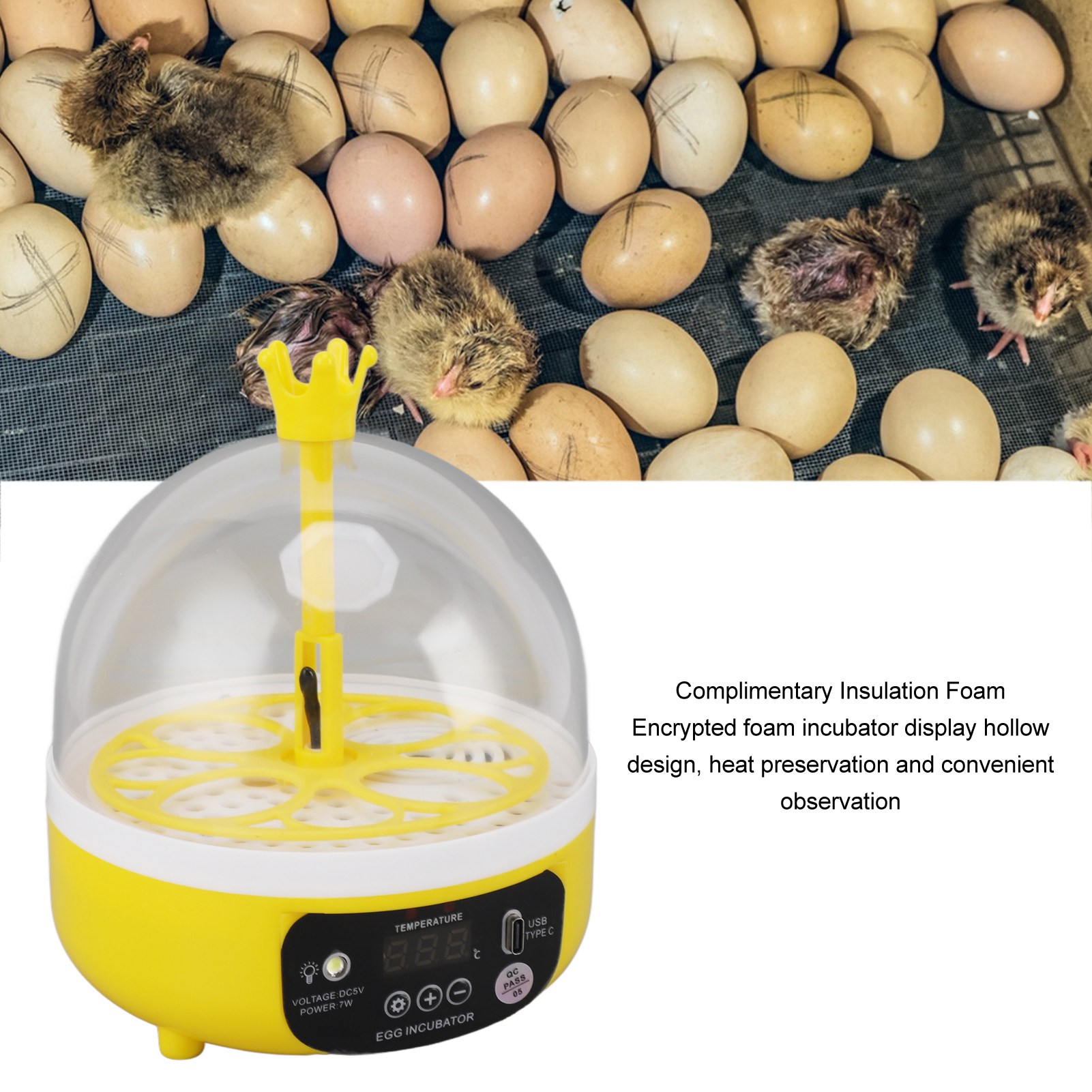 Poultry Incubator - Incubadora de ovos com controle automático