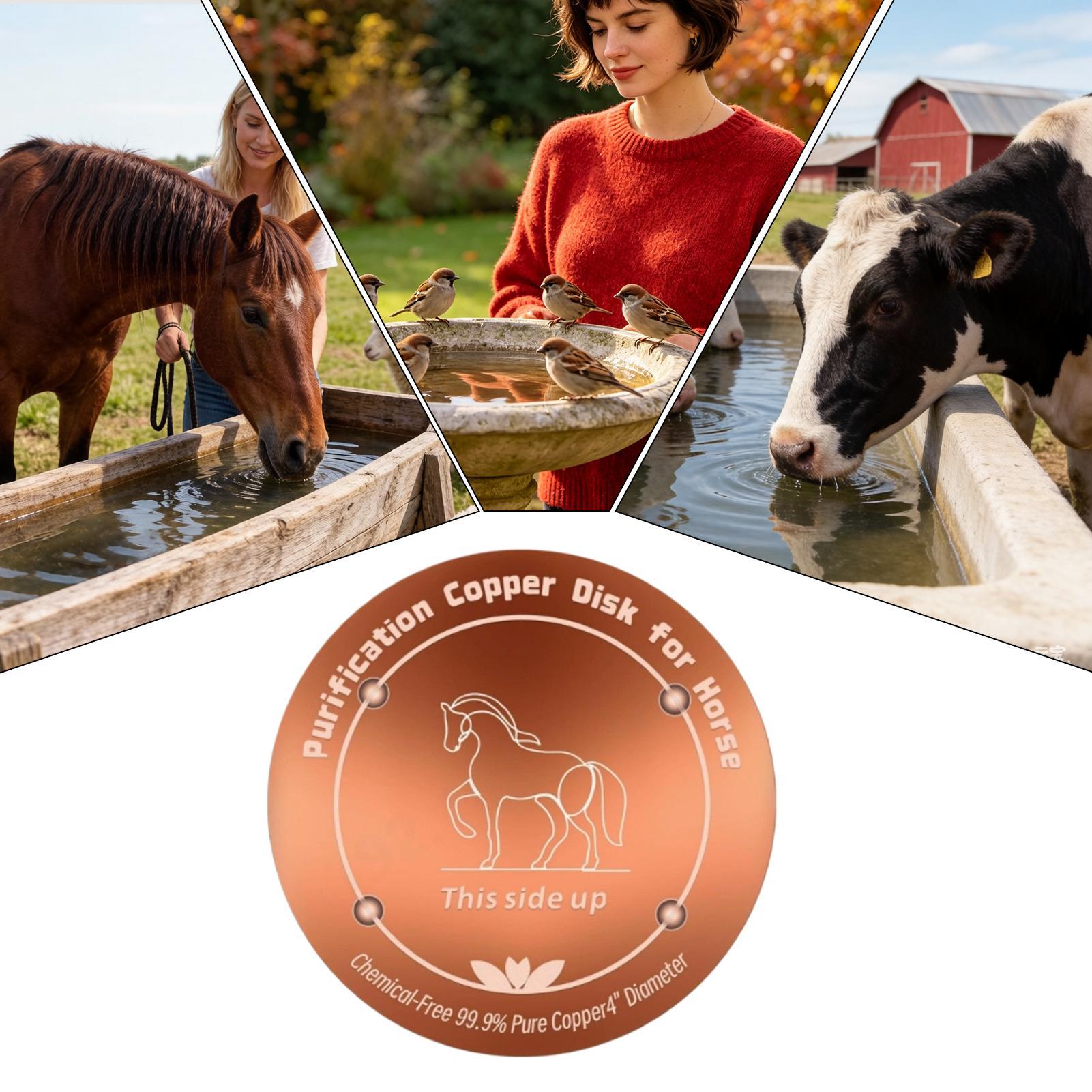 Farming & Agriculture Word Stacks - Placa Purificadora de Cobre de 4