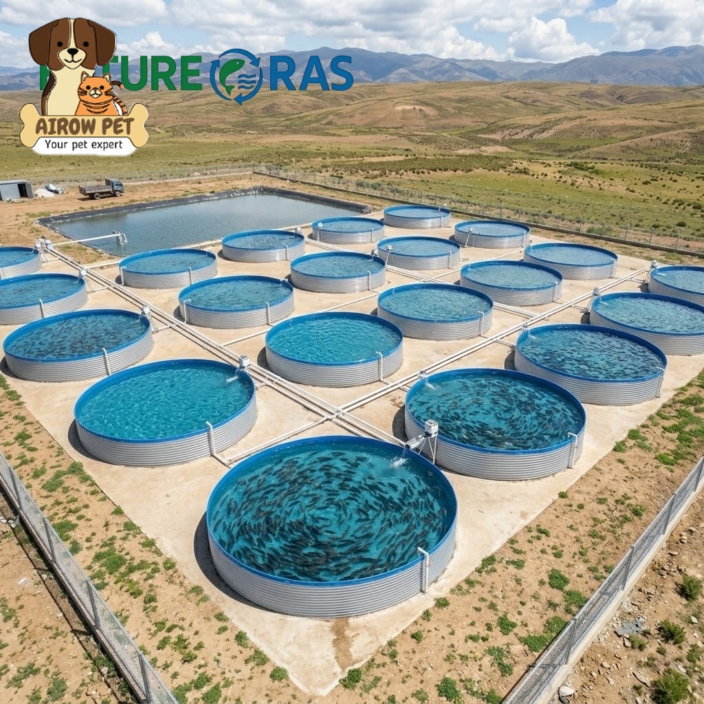Farm Pond Liner - AIROW FUTURERAS 5*1.2m Tanques Comerciais de