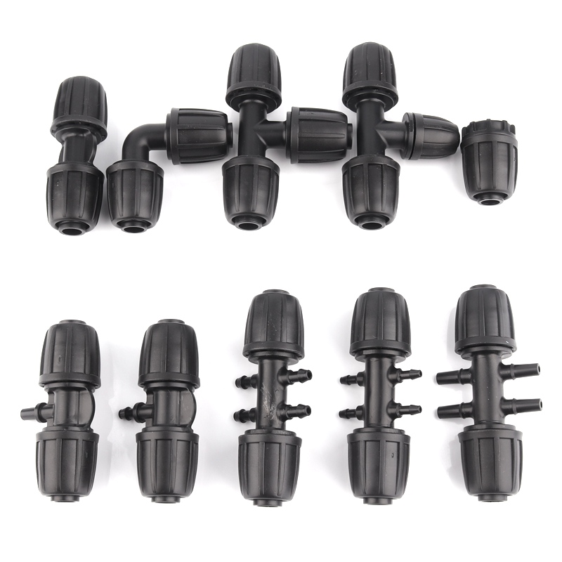 2 pçs novo 16mm conectores de  - Farming Pipe For Agriculture avaliação e preço