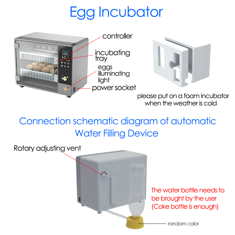 Incubadora de ovos com giro au - Poultry Incubator avaliação e preço