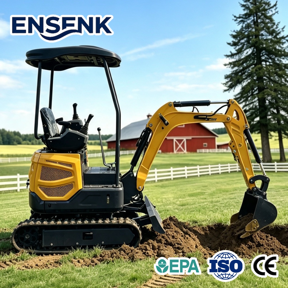 Mini Escavadora de 1,7 Tonelad - Agriculture Farming Services avaliação e preço