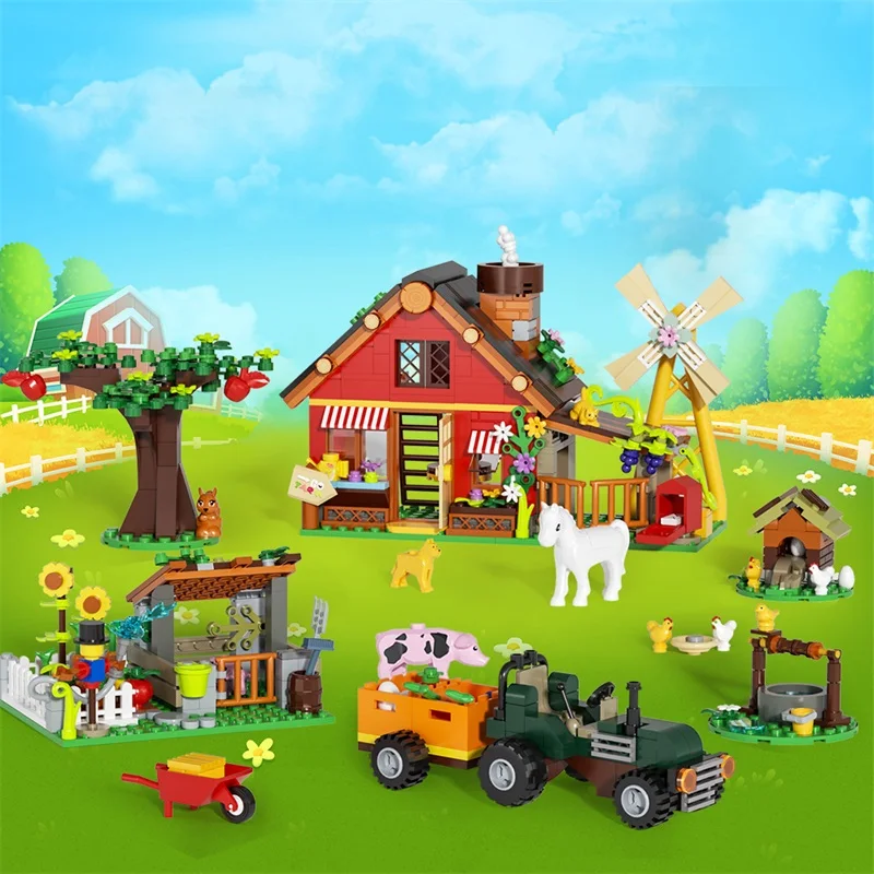 Blocos de Montar Criativos: Mo - Agriculture Farming Certificate avaliação e preço