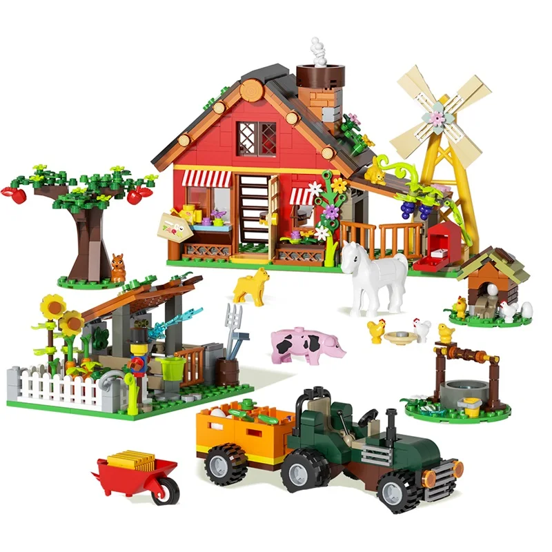 Blocos de Montar Criativos: Mo - Agriculture Farming Certificate avaliação e preço