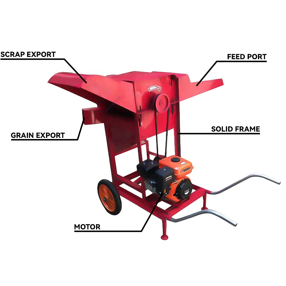 Máquina Debulhadora de Milho d - Rice Thresher Machine avaliação e preço