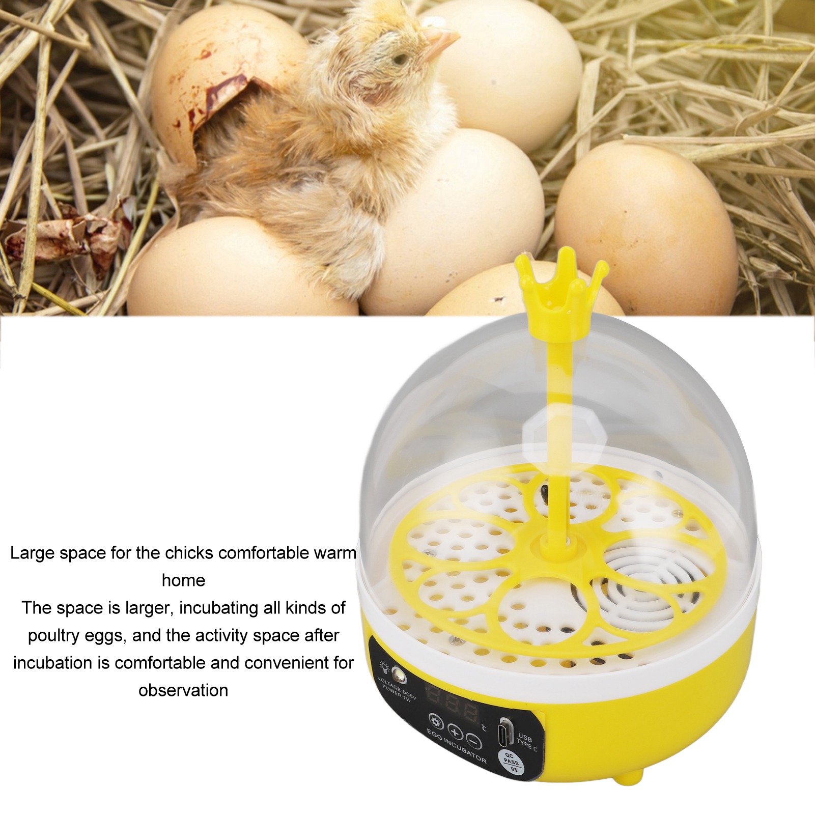 Incubadora de ovos com control - Poultry Incubator avaliação e preço