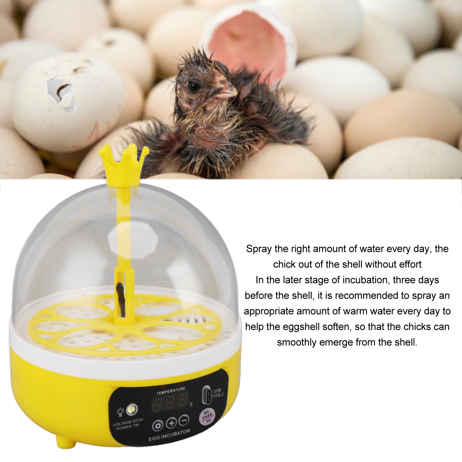 Incubadora de ovos com control - Poultry Incubator avaliação e preço