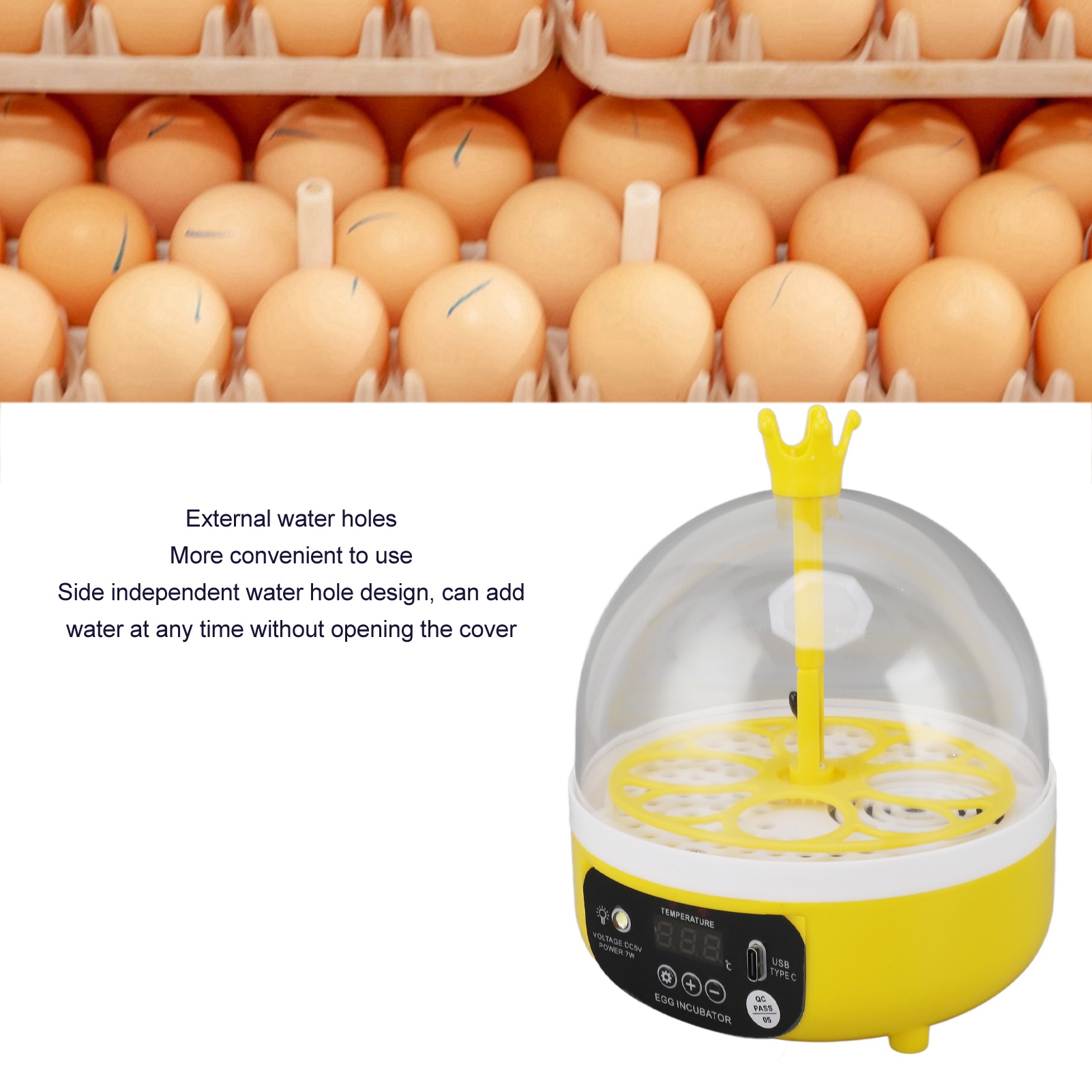 Incubadora de ovos com control - Poultry Incubator avaliação e preço