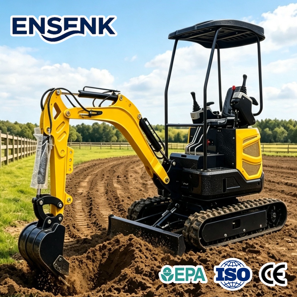Mini Escavadora a Diesel de 1, - Agriculture Farming Services avaliação e preço
