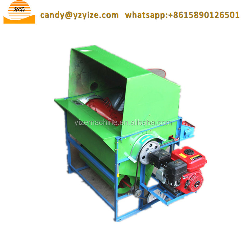 Mini debulhador manual de arro - Rice Thresher Machine avaliação e preço