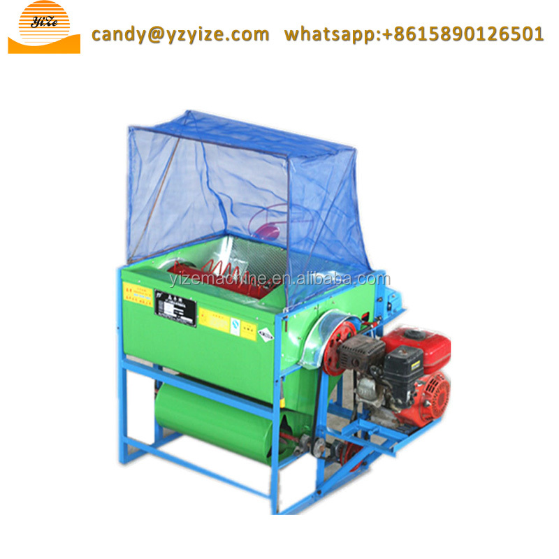 Mini debulhador manual de arro - Rice Thresher Machine avaliação e preço