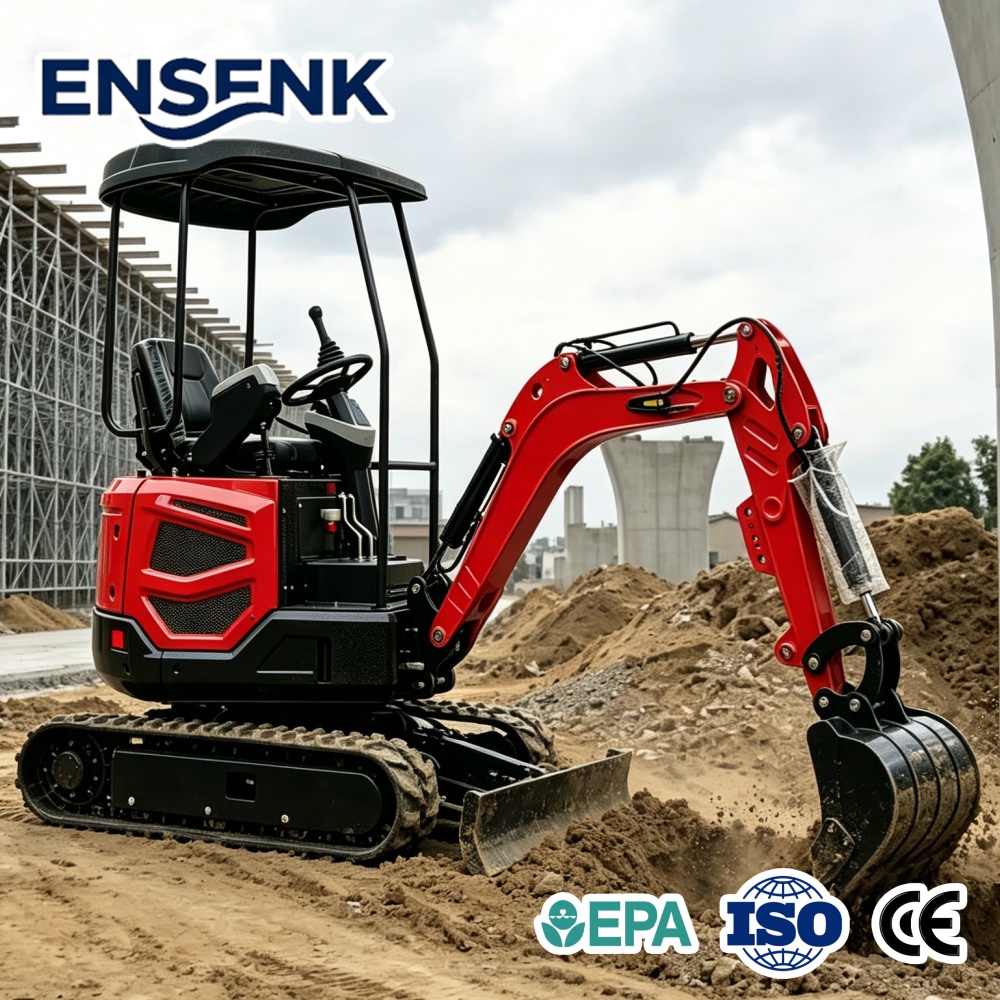 Mini Escavadora a Diesel de 1, - Agriculture Farming Services avaliação e preço