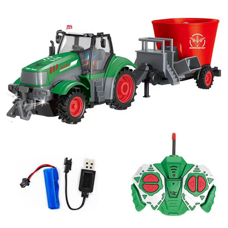 1:24 rc carro 27mhz rádio cont - Agriculture Farming Certificate avaliação e preço