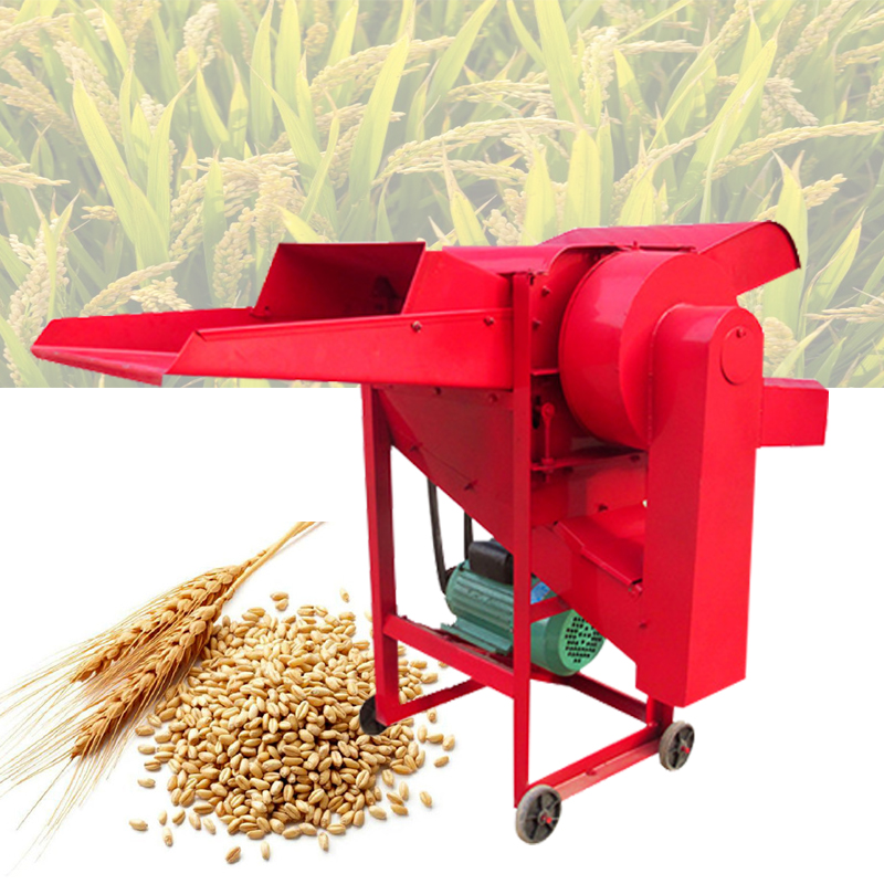 Debulhador de grãos com motor  - Rice Thresher Machine avaliação e preço
