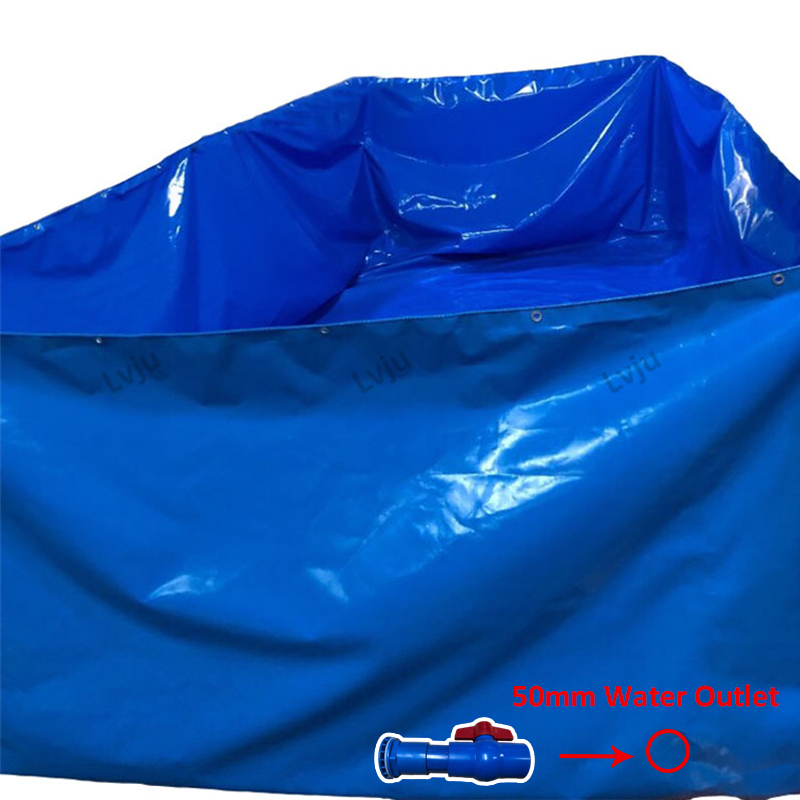 Tanque plástico para cultivo d - Farm Pond Liner avaliação e preço