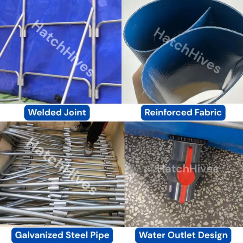Lona de PVC Retangular Durável - Farm Pond Liner avaliação e preço